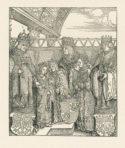 Diadalív I. Maximilián császárnak alkotó: Albrecht Dürer or Duerer