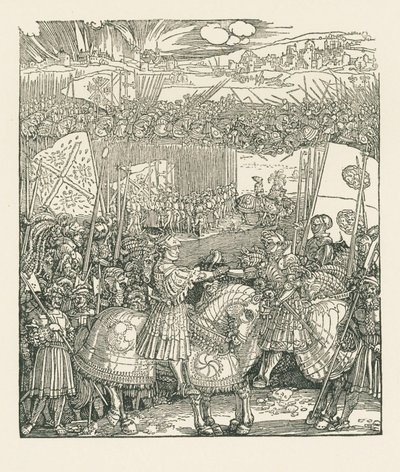 Diadalív I. Maximilián császárnak alkotó: Albrecht Dürer or Duerer