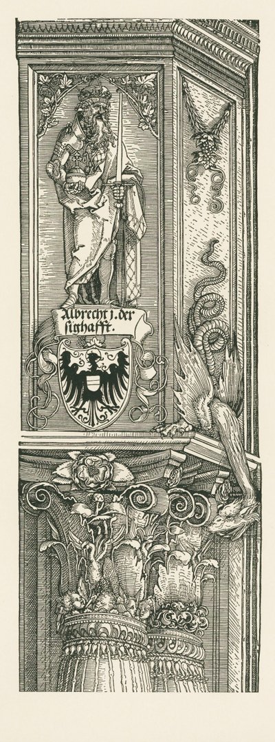 Diadalív I. Maximilián császárnak alkotó: Albrecht Dürer or Duerer