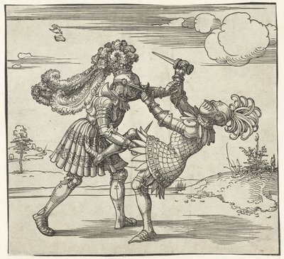 Két lovag harcol alkotó: Albrecht Dürer or Duerer