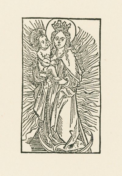 Szűz Mária a Napban alkotó: Albrecht Dürer or Duerer