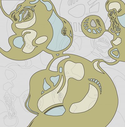 Folyékony organikus formák alkotó: Alejandra Winkhaus