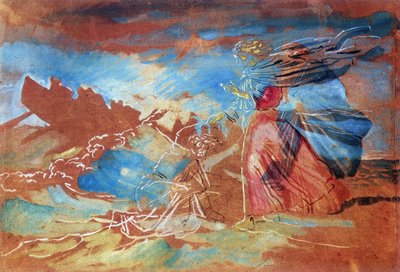 Krisztus a vízen jár”. Alekszandr Ivanov (c1840-1875) orosz művész. Tretyakov Galéria, Moszkva. alkotó: Aleksandr Andreevich Ivanov
