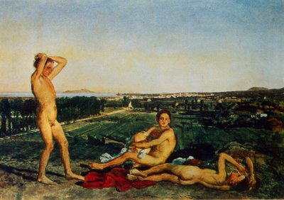 A Nápolyi-öböl partján alkotó: Aleksandr Andreevich Ivanov