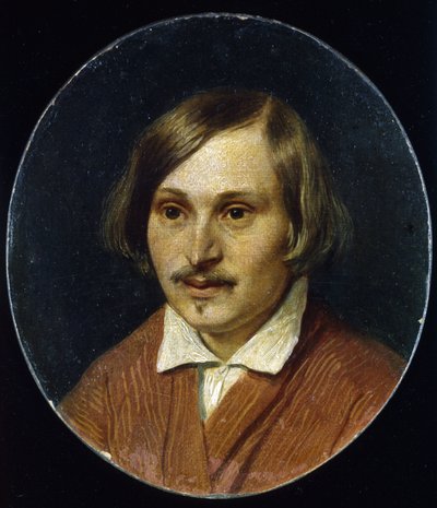 Nicolas Gogol (1809-1852) író portréja (Nikolaj Gogol szerző portréja). Alekszandr Andrejevics Ivanov (1806-1858) festménye, olaj, vászon alkotó: Aleksandr Andreevich Ivanov