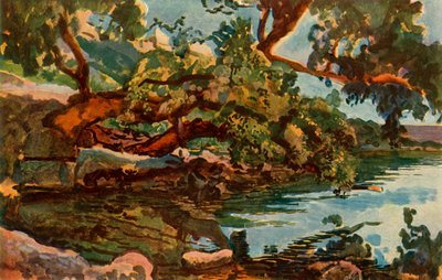 Nemi-tó, 1830-as évek 1965. alkotó: Aleksandr Ivanov