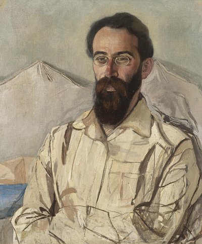 Friedrich Eduardovich Krimmer portréja 1888-1963, 1919 alkotó: Aleksandr Jakovlevic Golovin