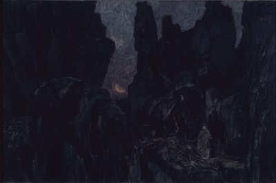 Színpadterve G. Bizet Carmen című operájához, 1908 alkotó: Aleksandr Jakovlevic Golovin