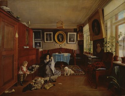 Belső, 1879 alkotó: Aleksei Alekseevich Bobrov