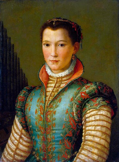 Toledói Eleanor portréja, 1560-as évek. alkotó: Alessandro Allori