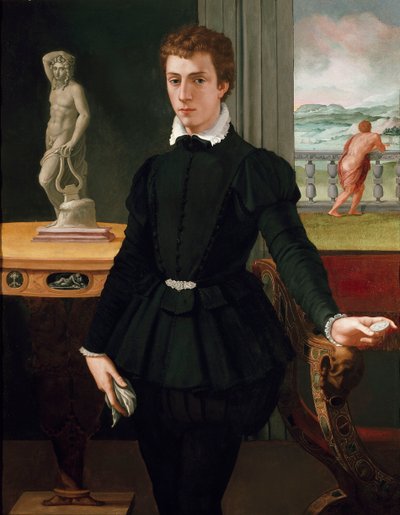 Egy fiatalember portréja
































" alkotó: Alessandro Allori