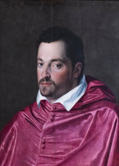 Ferdinando Medici bíboros portréja alkotó: Alessandro Allori