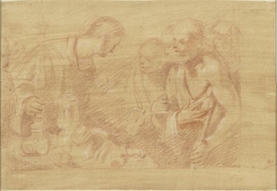 H. Laurentius en de armen alkotó: Alessandro Casolani