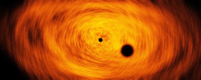 Gravitációs összeomlás, fekete lyuk, összeomlás, asztrofizika alkotó: Alessandro Lonati