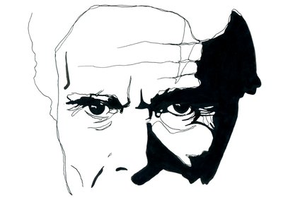 Pier Paolo Pasolini olasz író és rendező portréja (Pier Paolo Pasolini olasz író és rendező portréja) alkotó: Alessandro Lonati