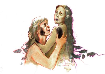 A bubópestis két áldozata a nagyobb járványok idején (A pestis két áldozata) alkotó: Alessandro Lonati