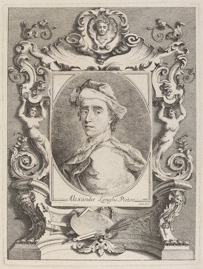 Önarckép alkotó: Alessandro Longhi