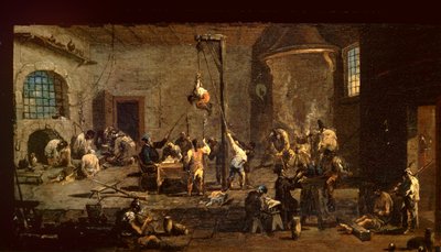 Az Inkvizíció Bírósága, 1710-20 alkotó: Alessandro Magnasco