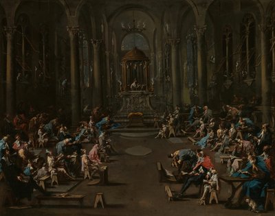 Zsinagóga, 172535. alkotó: Alessandro Magnasco