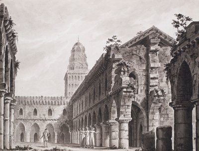 Carlo Evasio Soliva Az asztúriai cigányok opera sorozatának színpadterve. Teatro alla Scala alkotó: Alessandro Sanquirico