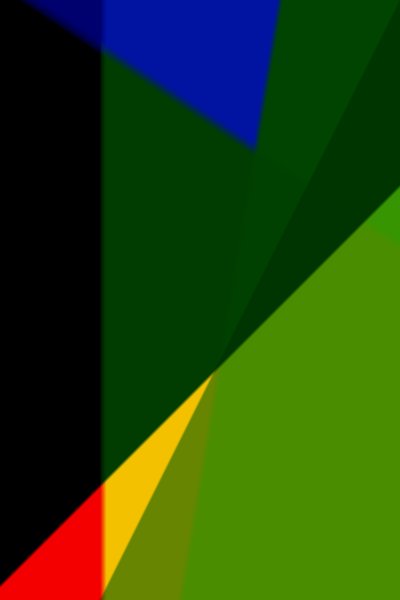 Acclivity, 2016, (digitális, gradiens) alkotó: Alex Caminker