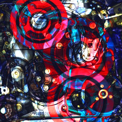 Mechanizmus, 2019,(kollázs) alkotó: Alex Caminker