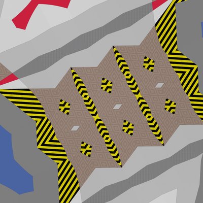 Tissue, 2019, (vegyes technika) alkotó: Alex Caminker