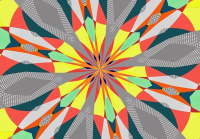 díszek #105,(vegyes technika) alkotó: Alex Caminker