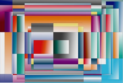 zongora, 2019, (gradiens) alkotó: Alex Caminker