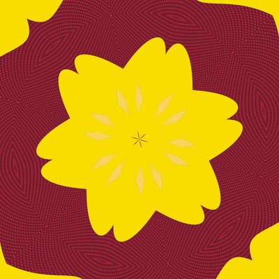 szimmetria #50,2019,(vegyes technika) alkotó: Alex Caminker