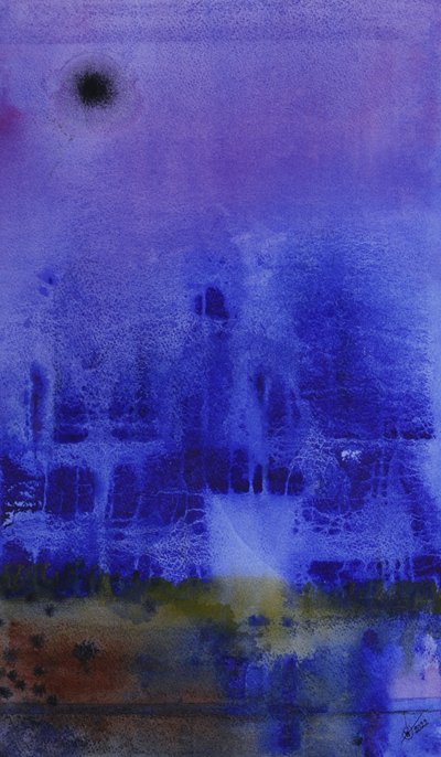 Absztrakt: Holdfényes város alkotó: Alex Walsh