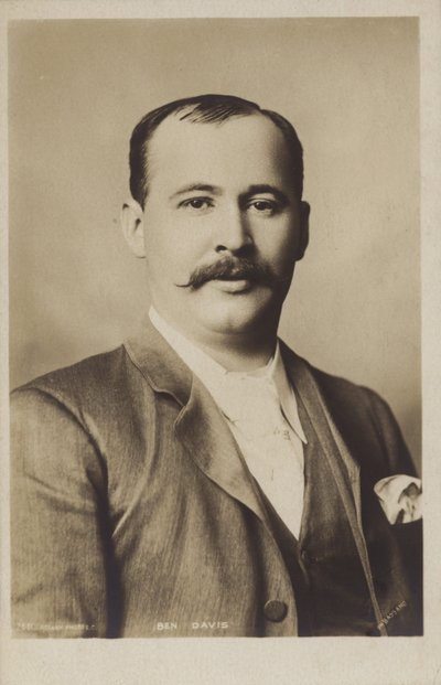 Ben Davies, walesi tenor (1858-1943) alkotó: Alexander Bassano