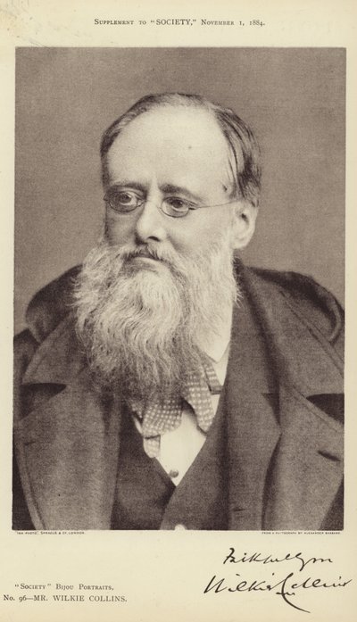 Wilkie Collins portréja alkotó: Alexander Bassano