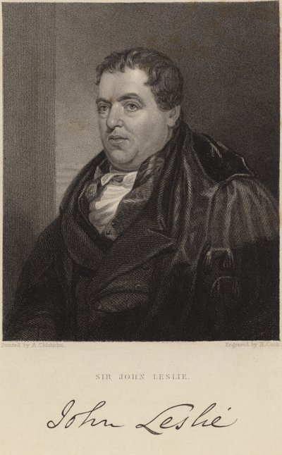 Sir John Leslie alkotó: Alexander Chisholm