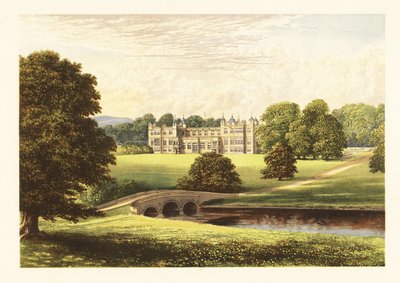 Audley End House, Essex, Anglia. alkotó: Alexander Francis (after) Lydon