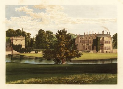 Broughton Castle, Oxfordshire, Anglia. alkotó: Alexander Francis (after) Lydon