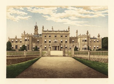 Bulwell Hall, Nottinghamshire, Anglia. alkotó: Alexander Francis (after) Lydon