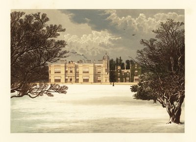 Eshton Hall, Yorkshire, Anglia. alkotó: Alexander Francis (after) Lydon