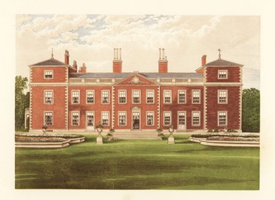 Euston Hall, Suffolk, Anglia. alkotó: Alexander Francis (after) Lydon