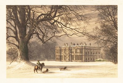 Howsham Hall, Yorkshire, Anglia. ,1880 (metszet) alkotó: Alexander Francis (after) Lydon