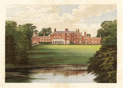Lawton Hall., Cheshire, Anglia. alkotó: Alexander Francis (after) Lydon