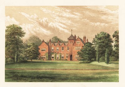 Lea Manor, Lincolnshire, Anglia. alkotó: Alexander Francis (after) Lydon