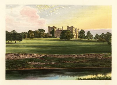 Lumley kastély, Durham, Anglia. alkotó: Alexander Francis (after) Lydon