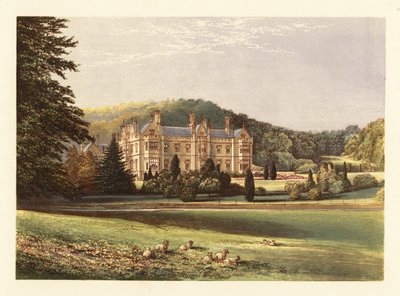 Mamhead, Devon, Anglia. ,1880 (metszet) alkotó: Alexander Francis (after) Lydon
