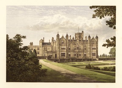 Merevale Hall, Warwickshire, Anglia. alkotó: Alexander Francis (after) Lydon