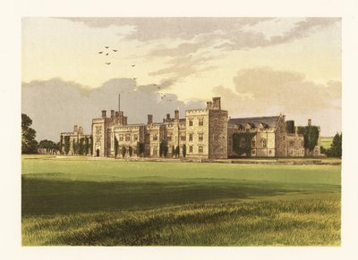 Penshurst kastély, Kent, Anglia. alkotó: Alexander Francis (after) Lydon