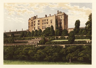 Powis kastély, Montgomeryshire, Wales. alkotó: Alexander Francis (after) Lydon