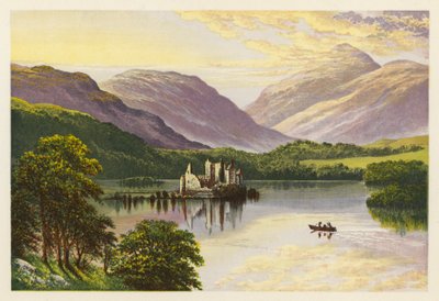 Skót Loch Scenery: Loch Awe (színes litográfia) alkotó: Alexander Francis (after) Lydon