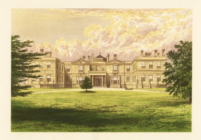 Swithland Hall, Leicestershire, Anglia. alkotó: Alexander Francis (after) Lydon