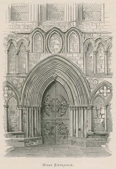 Bolton Priory, Nyugati bejárat alkotó: Alexander Francis Lydon